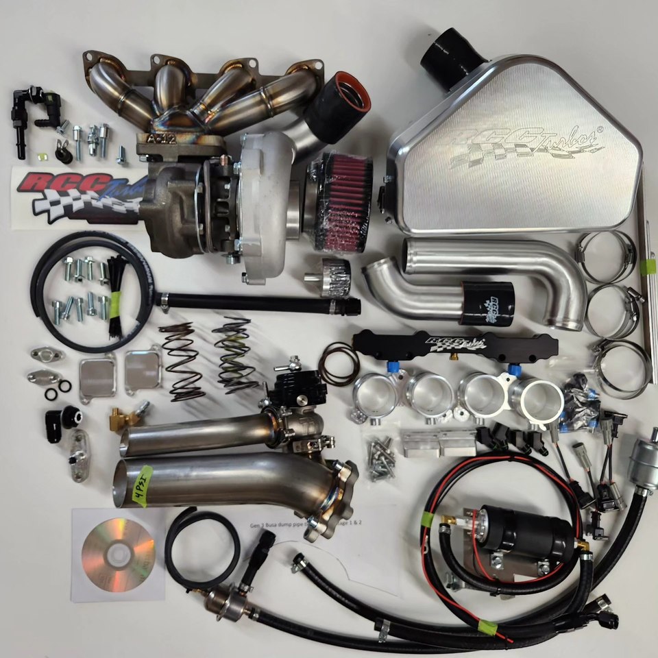Gen 3 Hayabusa Stage 2 Turbo System RCC Turbos